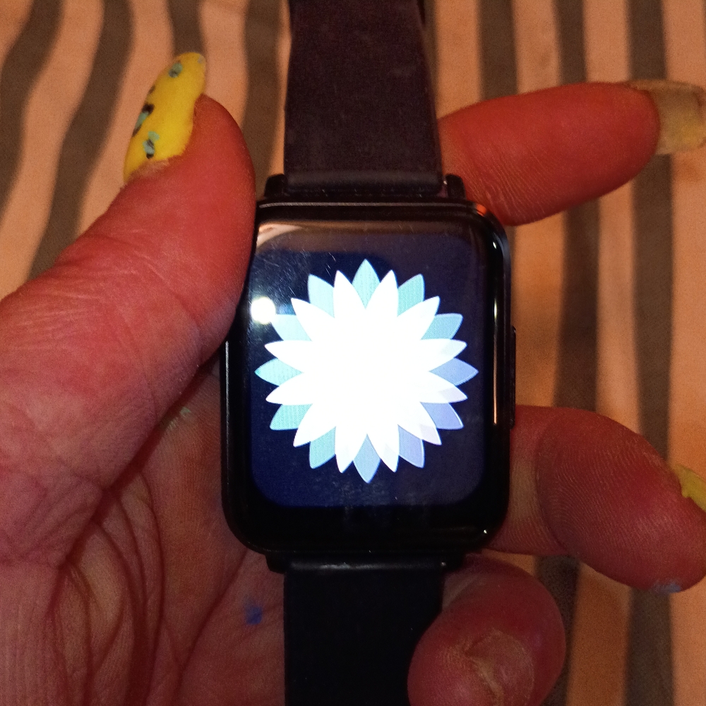 Elegant Black Smartwatch